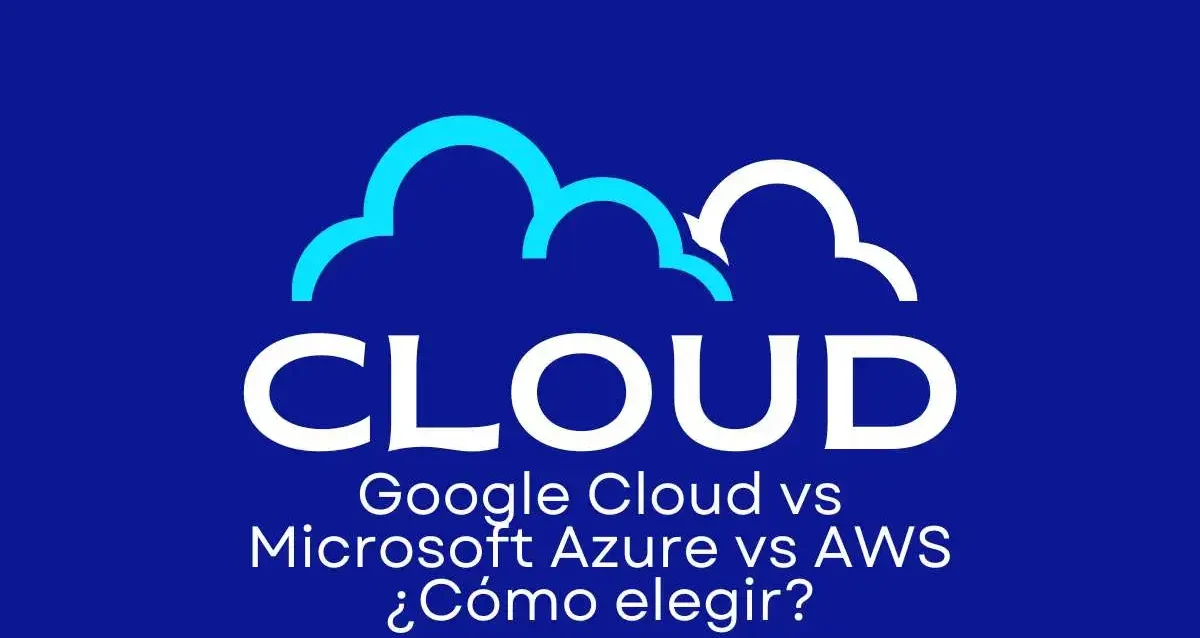 Google cloud vs Microsoft Azure vs AWS Servicios cloud
