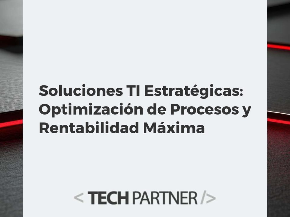 Soluciones TI Estratégicas: Optimización de Procesos y Rentabilidad Máxima Gráfico digital de engranajes y métricas financieras, simbolizando la optimización de procesos y la máxima rentabilidad con soluciones TI.